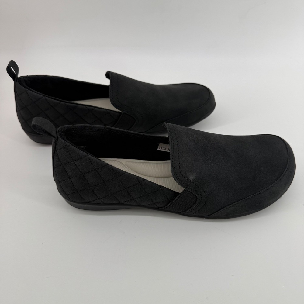 JSport by Jambu Lisa Black Slip On Memory Foam Walking Shoes Womens 10 S5LSA01